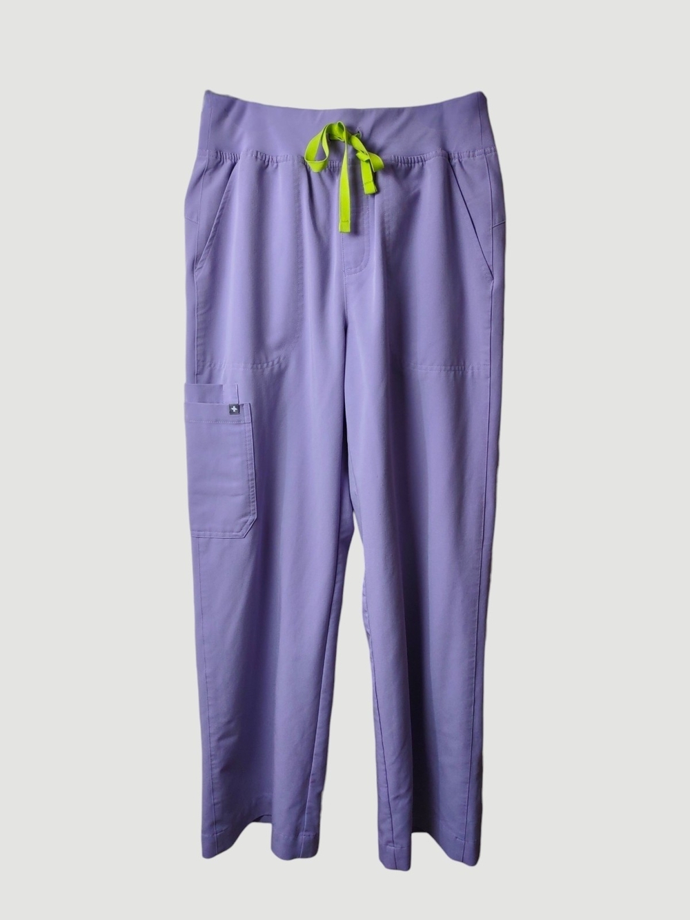 Figs Lavender Dew High Waisted Isabel Wide Leg - Picture 2 of 4